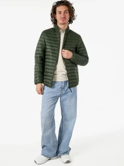 Norway Piumino leggero da uomo con zip - militare