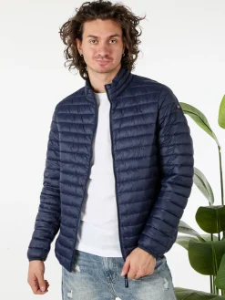 Norway Piumino leggero da uomo con zip - blu scuro