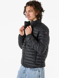 Norway Piumino leggero da uomo con zip - nero