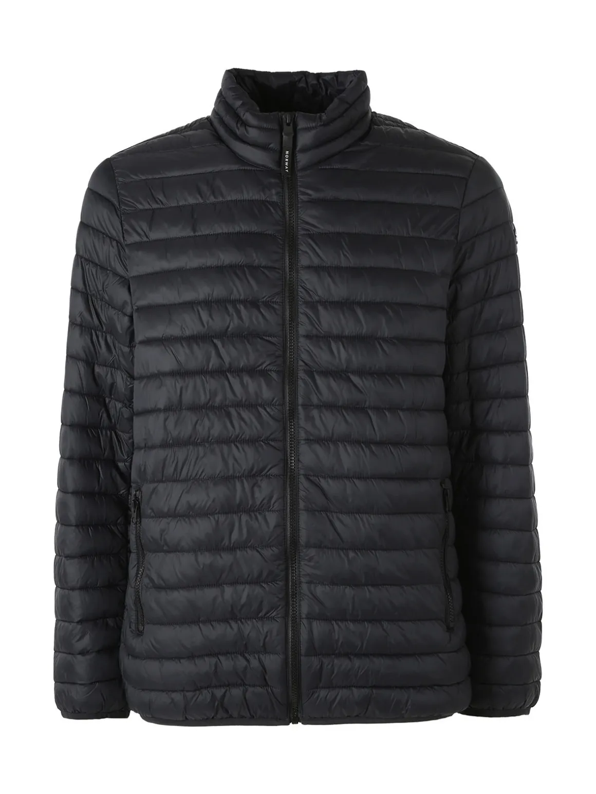 Norway Piumino leggero da uomo con zip - nero