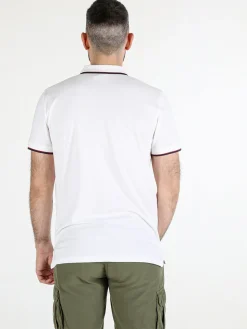 Norway Polo da uomo a maniche corte in cotone