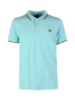 Norway Polo da uomo a maniche corte in cotone