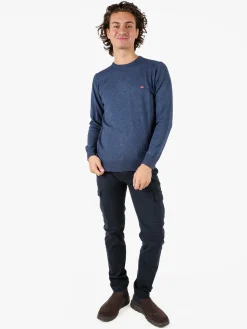 Norway Pullover girocollo da uomo in maglia - jeans
