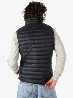 Norway Smanicato imbottito da uomo con zip - nero