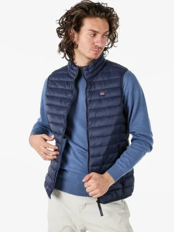 Norway Smanicato imbottito da uomo con zip - blu scuro