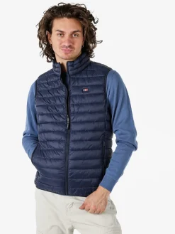 Norway Smanicato imbottito da uomo con zip - blu scuro