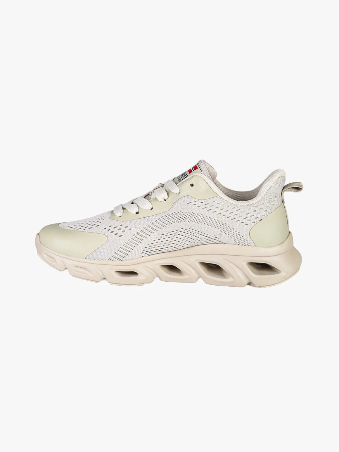 Norway Sneakers da donna sportive in tessuto - beige