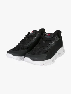 Norway Sneakers da donna sportive in tessuto - nero