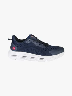 Norway Sneakers da uomo sportive in tessuto - blu scuro