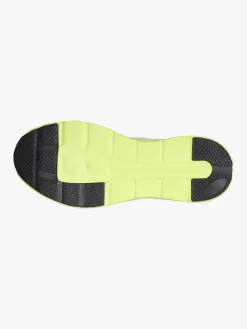 Norway Sneakers sportive da uomo con intersuola geometrica - bianco