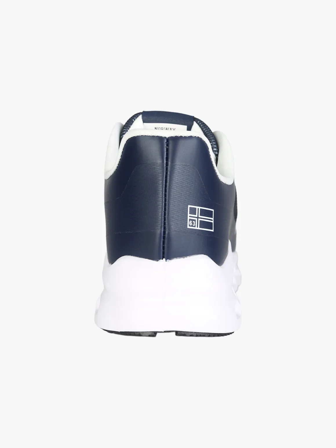 Norway Sneakers sportive da uomo con intersuola geometrica - blu scuro