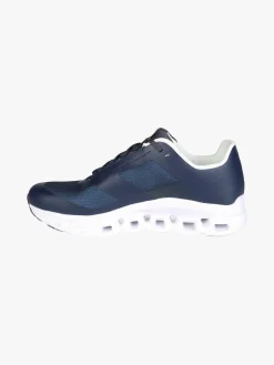 Norway Sneakers sportive da uomo con intersuola geometrica - blu scuro