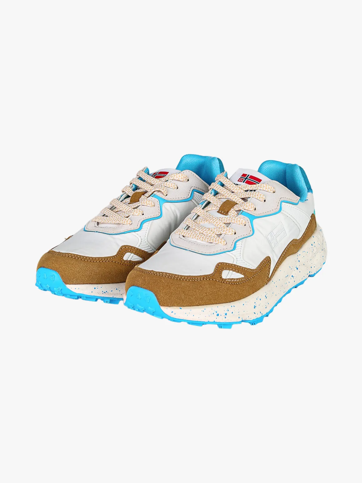 Norway Sneakers stringate da donna - bianco