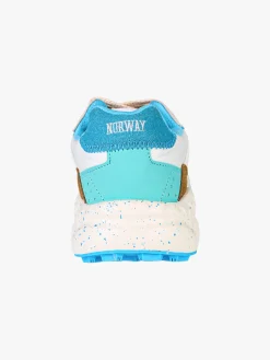 Norway Sneakers stringate da donna - bianco