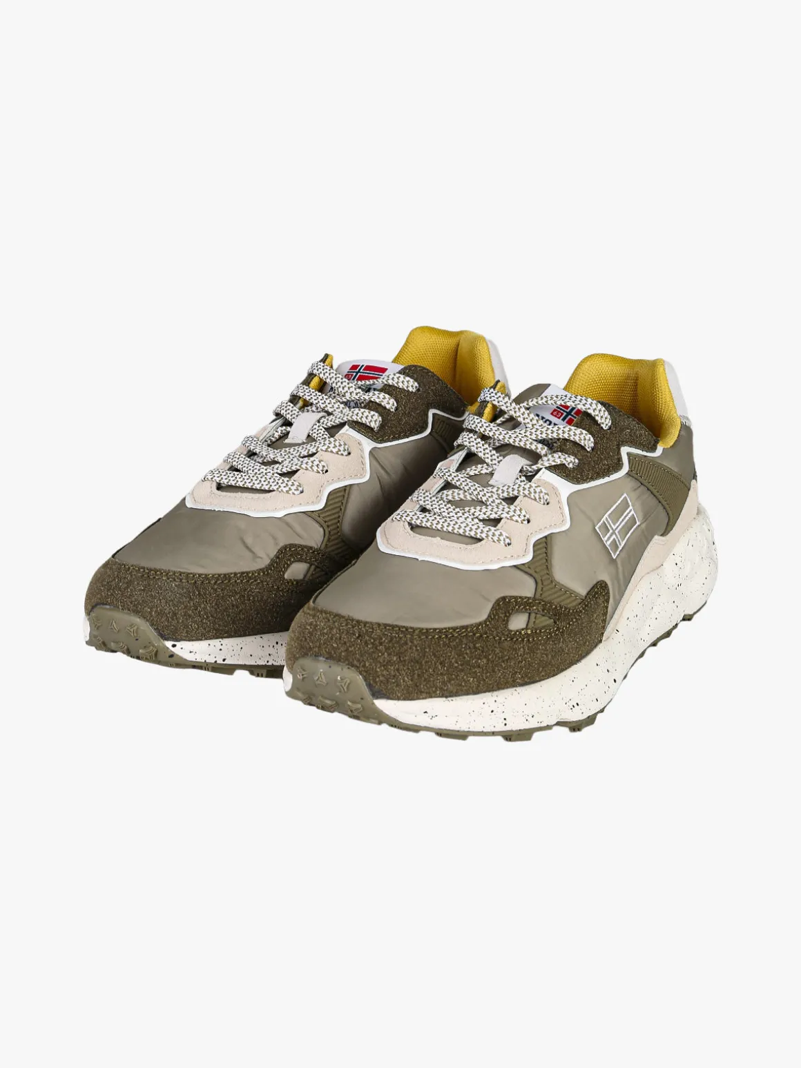 Norway Sneakers stringate da uomo - pistacchio