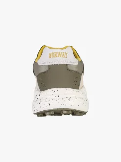 Norway Sneakers stringate da uomo - pistacchio