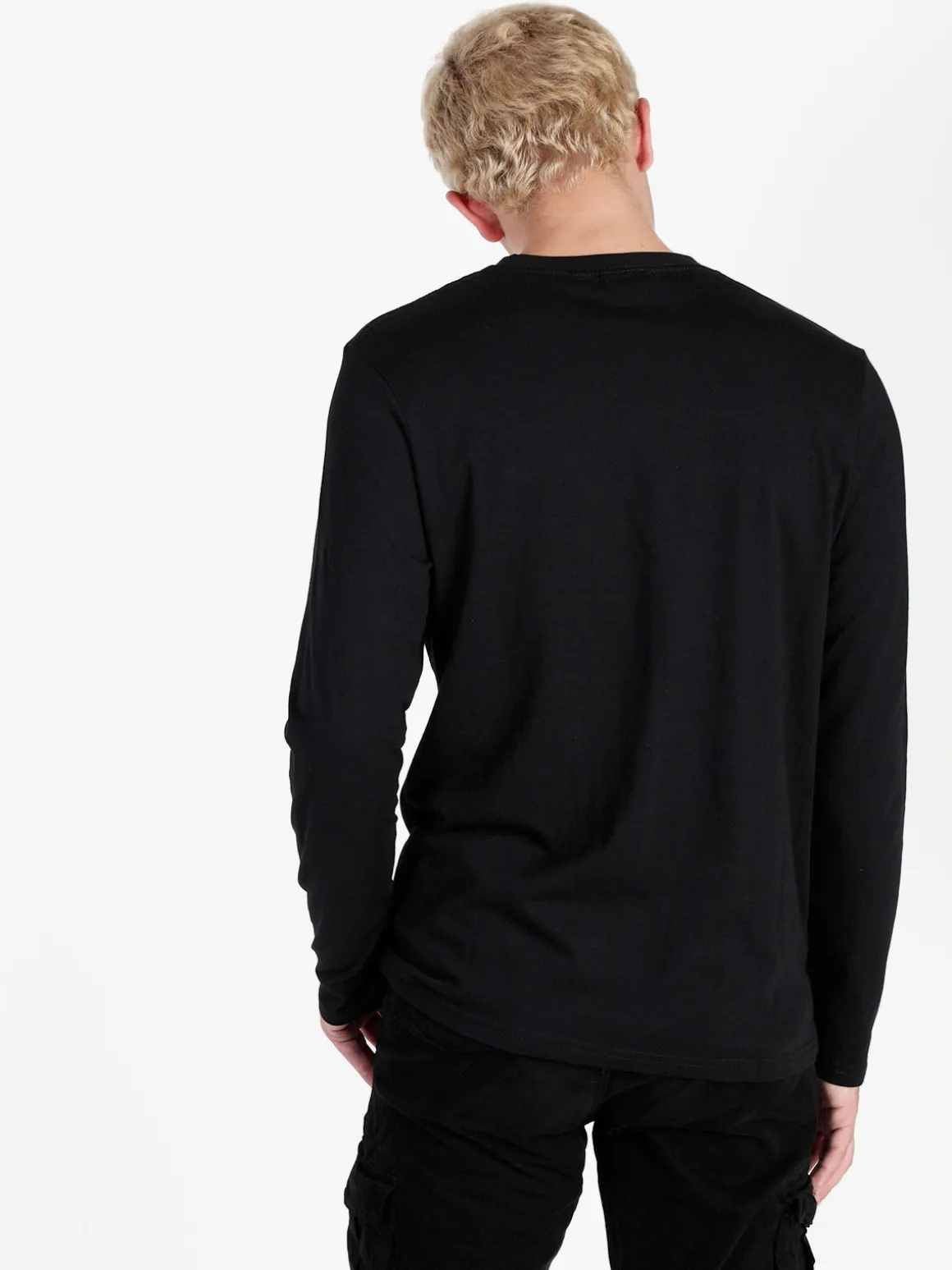 Norway T-shirt da uomo a maniche lunghe in cotone