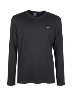 Norway T-shirt da uomo a maniche lunghe in cotone