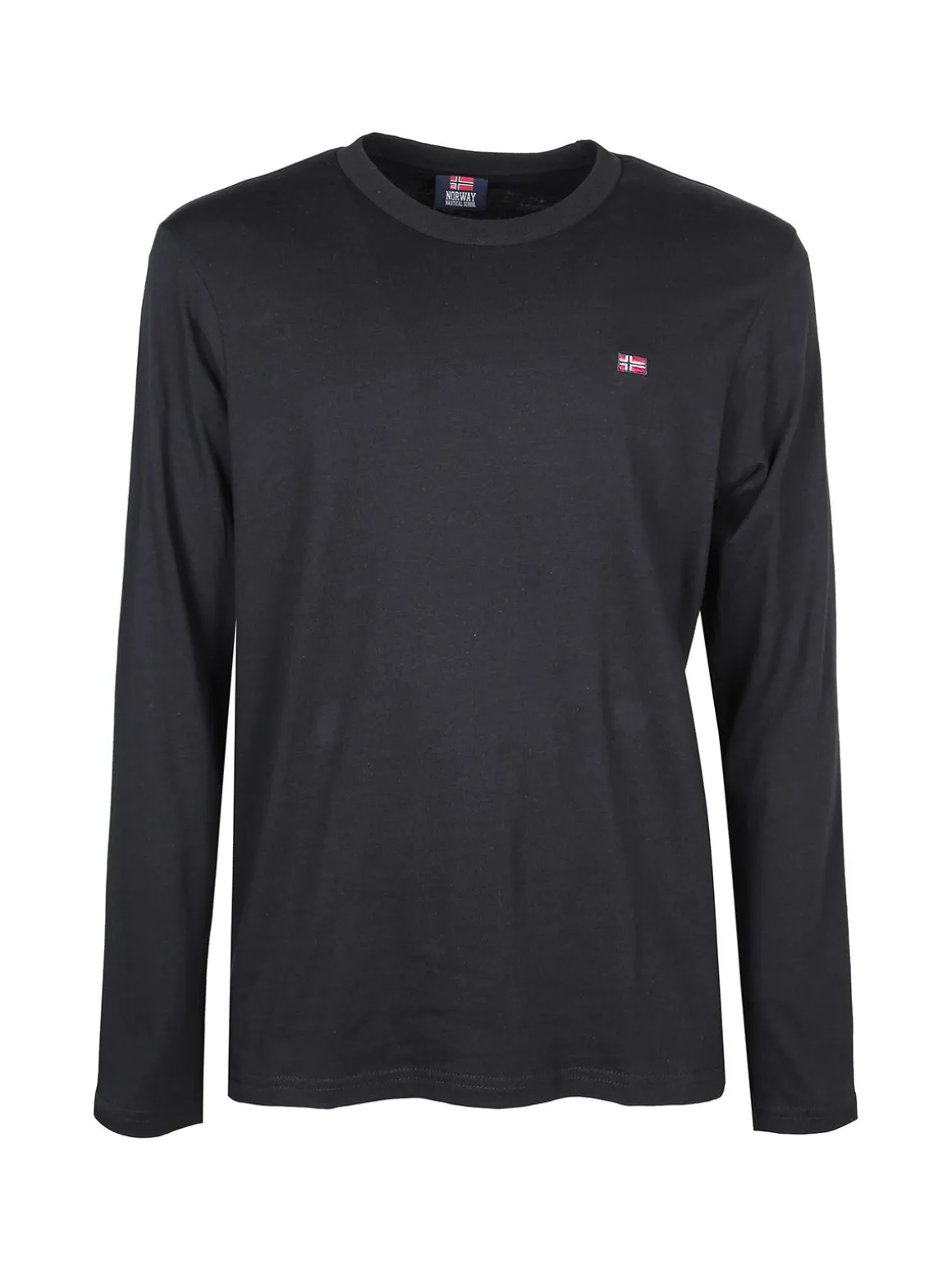 Norway T-shirt da uomo a maniche lunghe in cotone