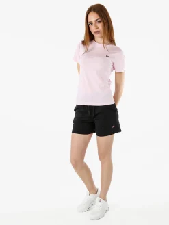 Norway T-shirt donna in cotone con logo - rosa