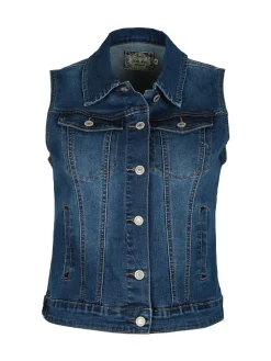 Nove&Nove Gilet in jeans donna