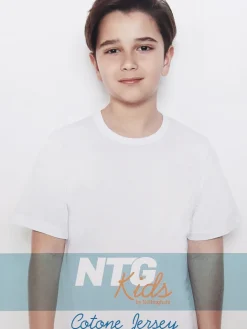 Ntg T-shirt intima da bambino in cotone jersey