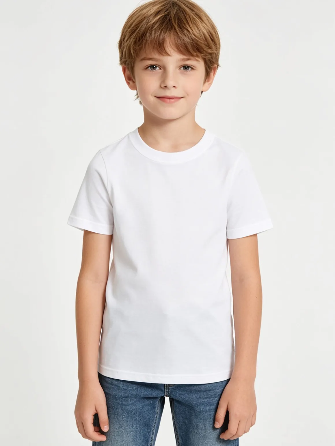 Ntg T-shirt intima da bambino in cotone interlock