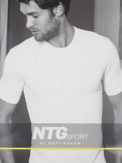 Ntg T-shirt intima da uomo in cotone interlock
