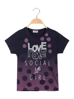 Ny Rebel T-shirt girocollo con scritte