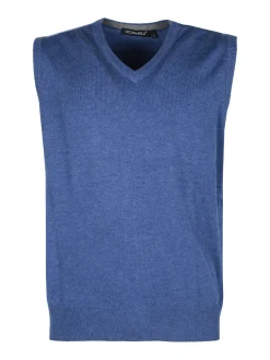 Occhi&Belli Gilet in maglia da uomo in misto cachemire