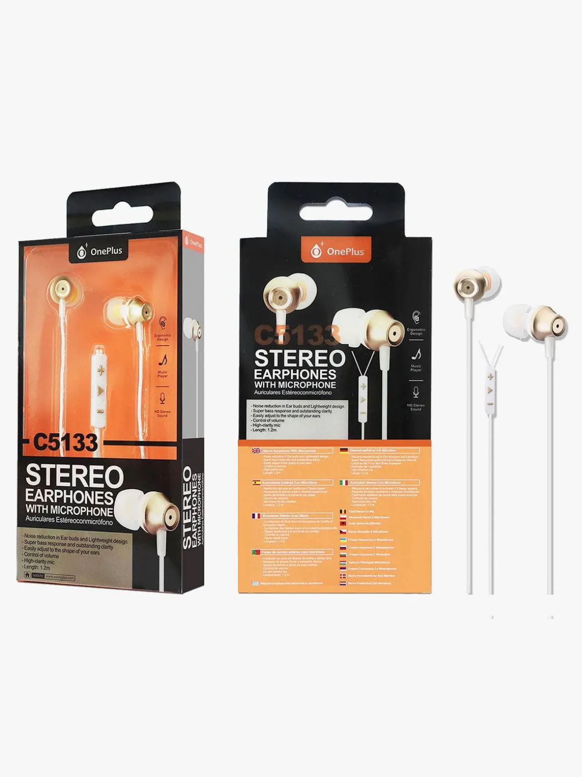 Oneplus Auricolari stereo con microfono