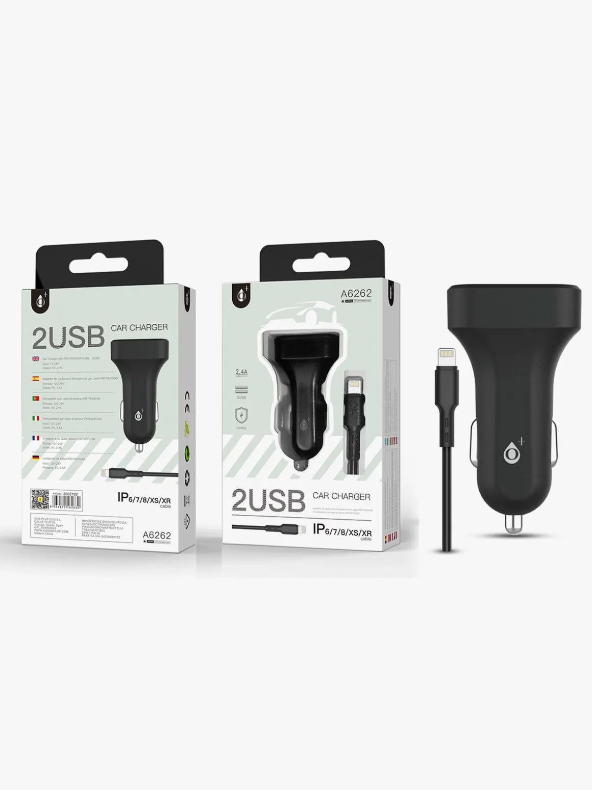 Oneplus Caricatore auto per iphone