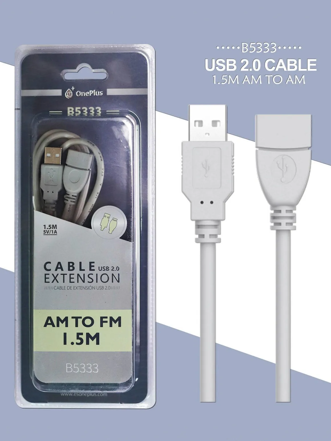 Oneplus Cavo di prolunga usb 2.0