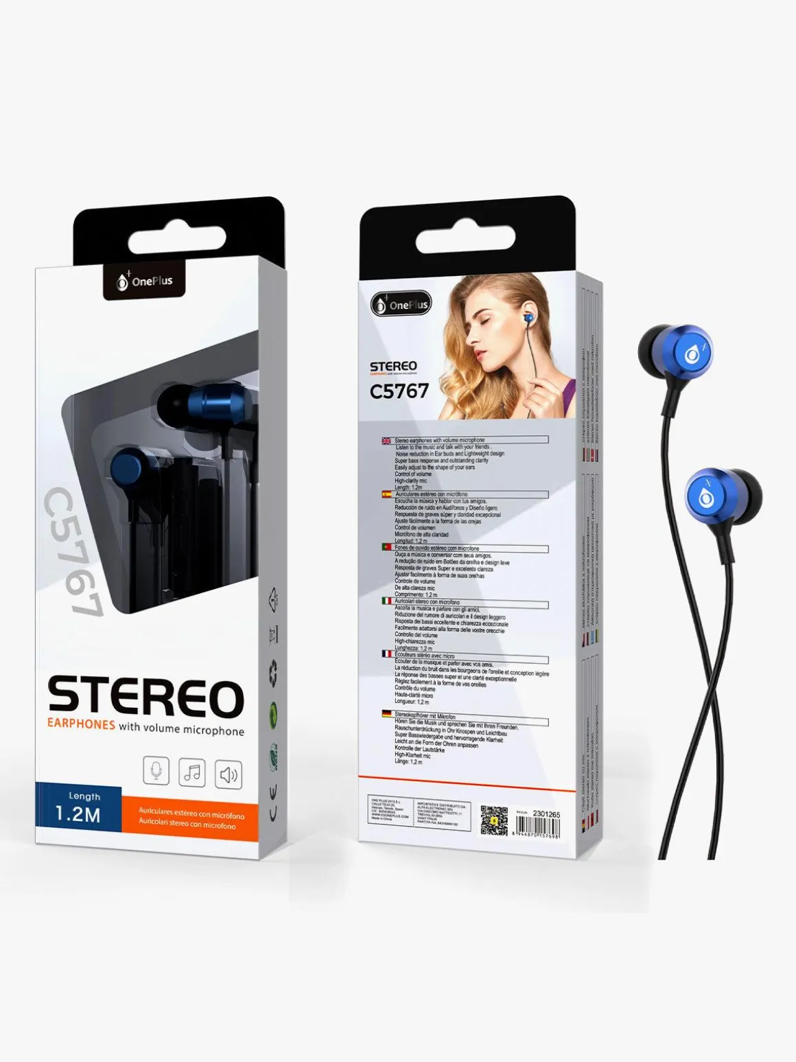 Oneplus Cuffiette stereo con filo