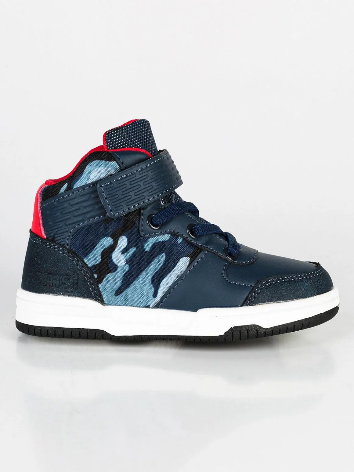 Original Marines Sneakers alte con stampa mimetica