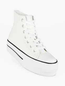 Original Marines Sneakers alte da donna con platform