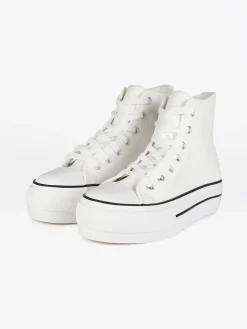Original Marines Sneakers alte da donna con platform