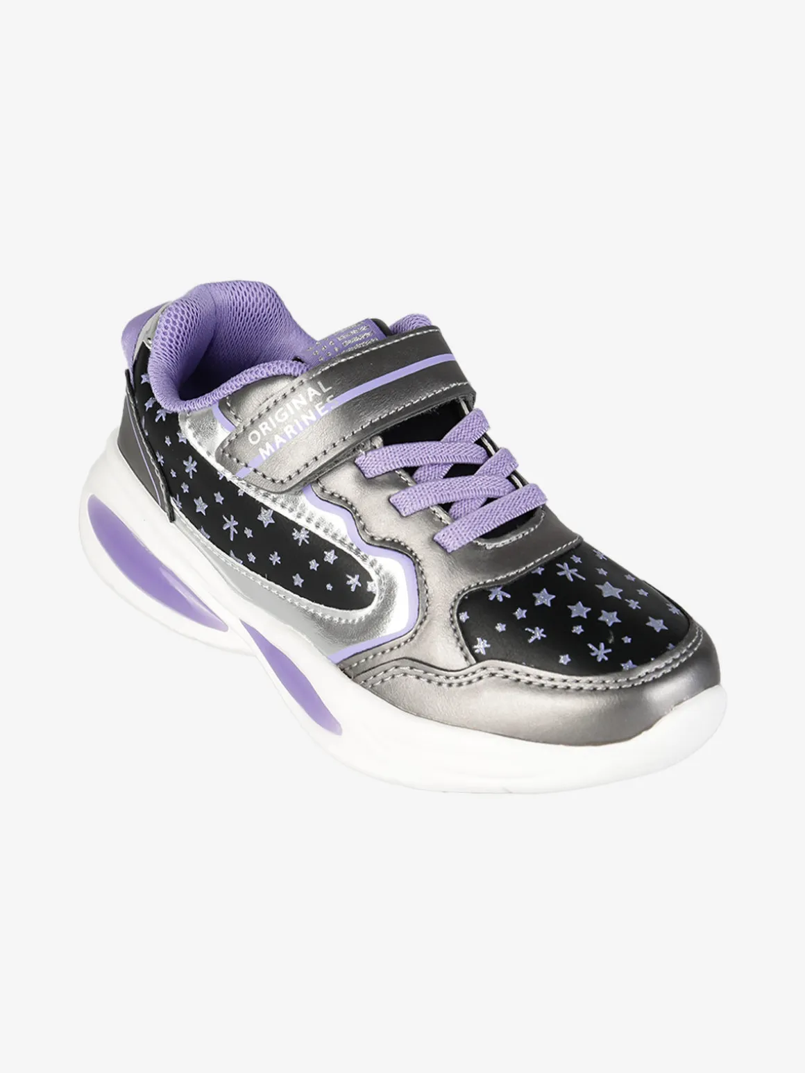 Original Marines Sneakers da bambina con luci e chiusura a strappo