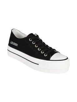Original Marines Sneakers donna in tela con platform