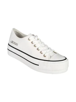 Original Marines Sneakers donna in tela con platform