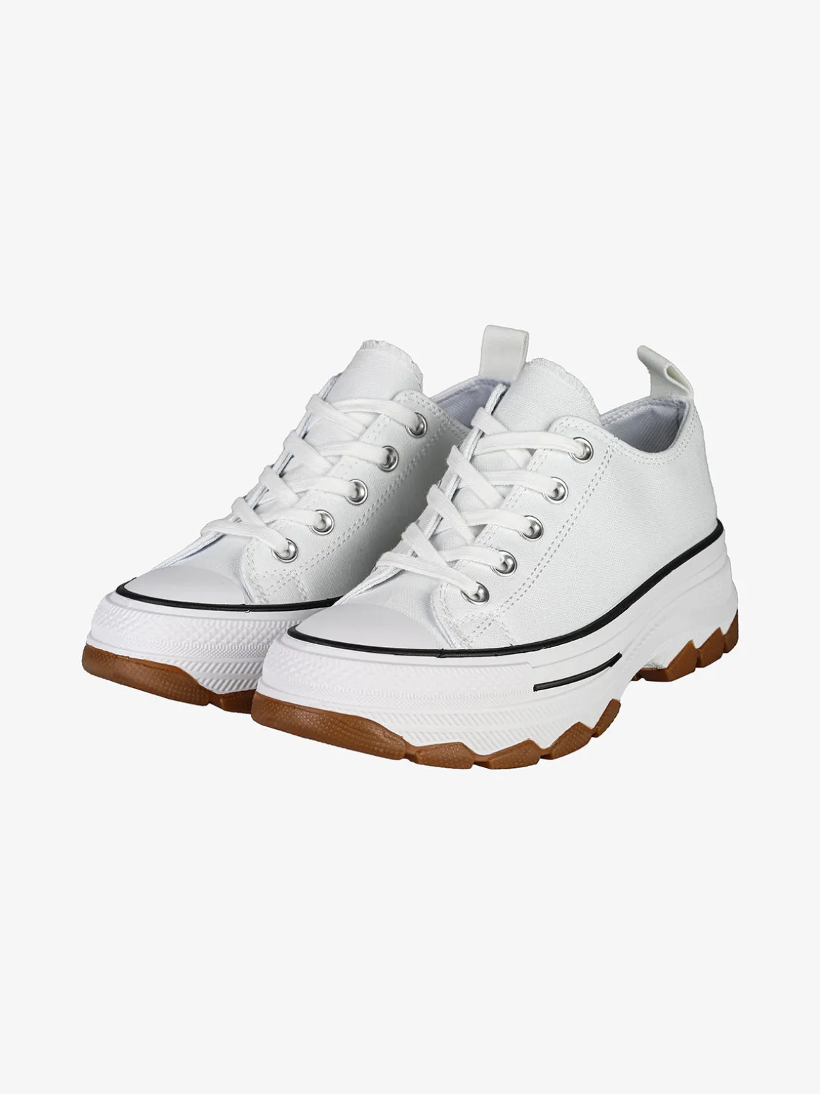 Original Marines Sneakers donna in tela con suola alta