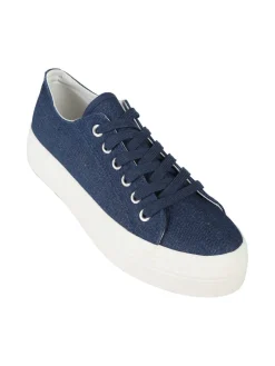 Original Marines Sneakers donna in tela con platform