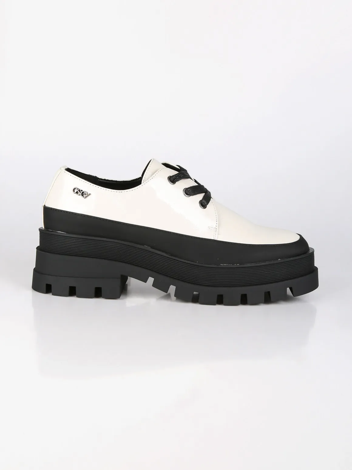 Osey Francesine da donna in vernice con platform