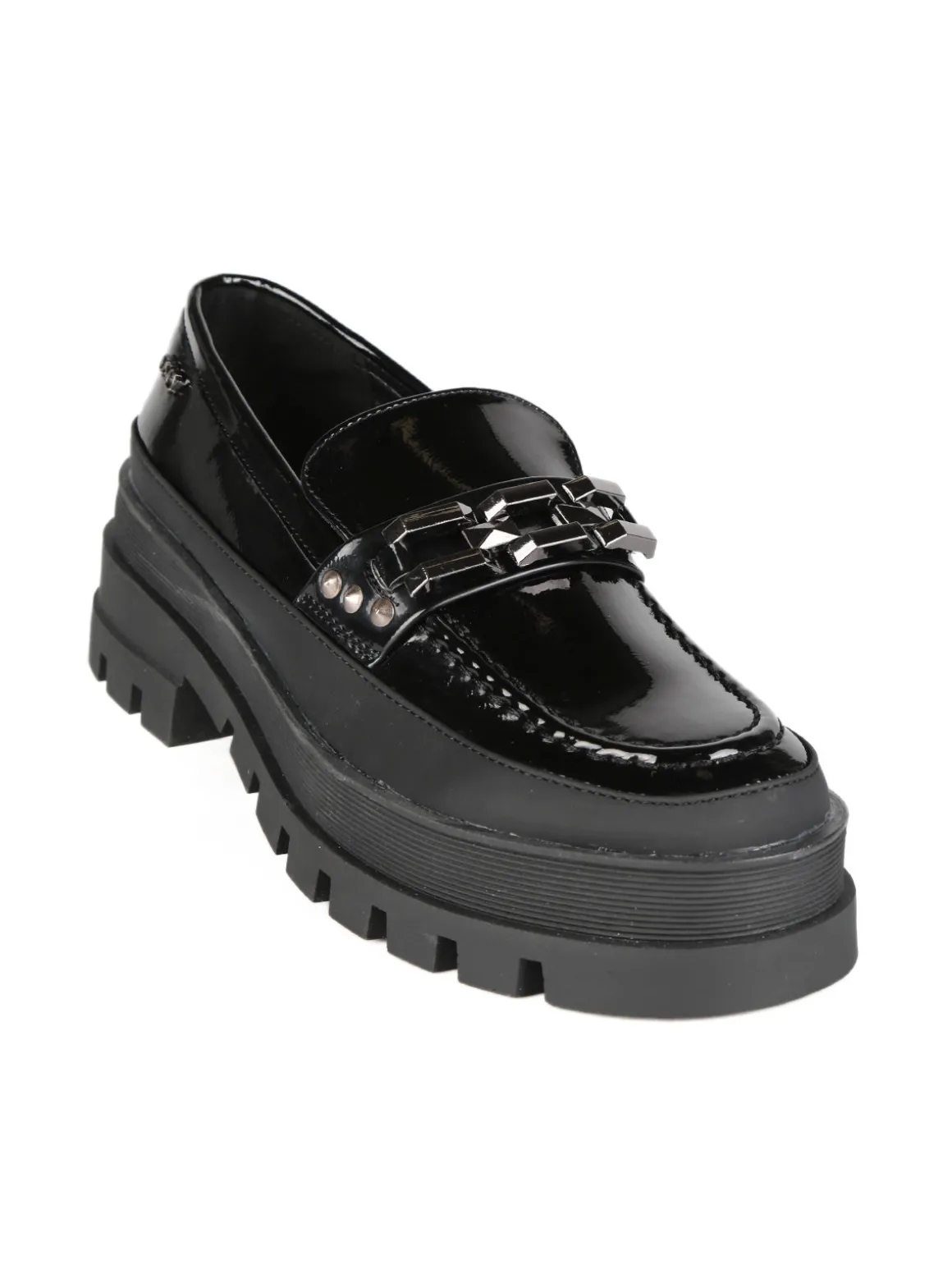 Osey Mocassini donna in vernice con platform