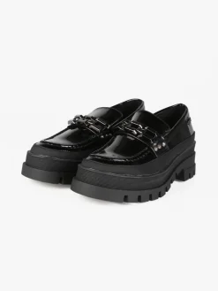 Osey Mocassini donna in vernice con platform