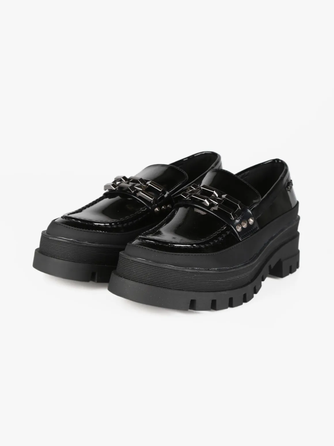 Osey Mocassini donna in vernice con platform