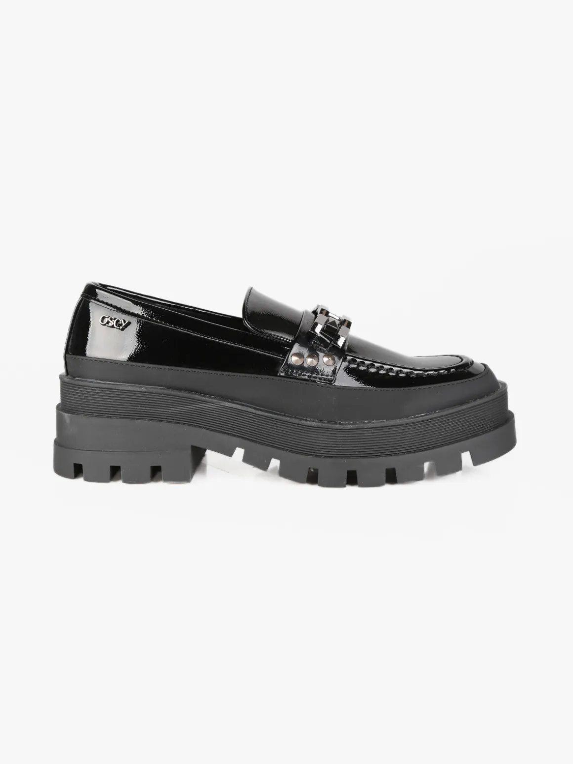 Osey Mocassini donna in vernice con platform