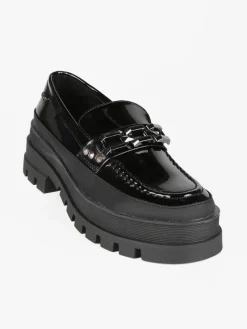 Osey Mocassini donna in vernice con platform