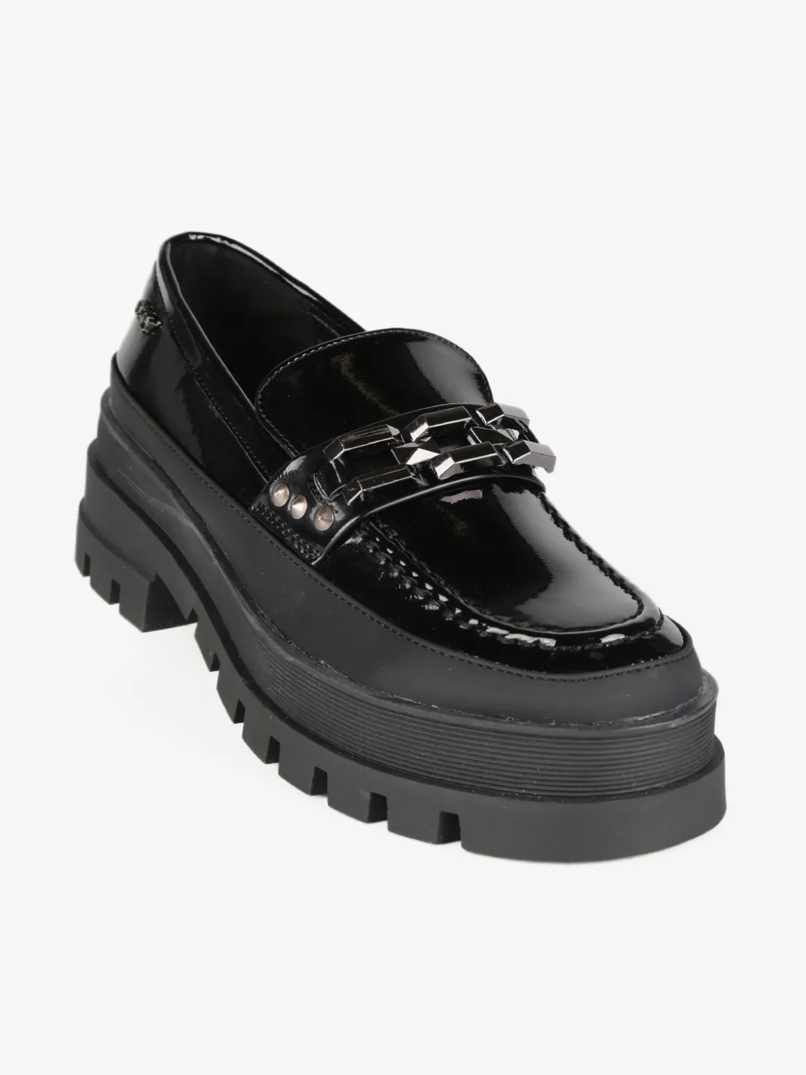 Osey Mocassini donna in vernice con platform