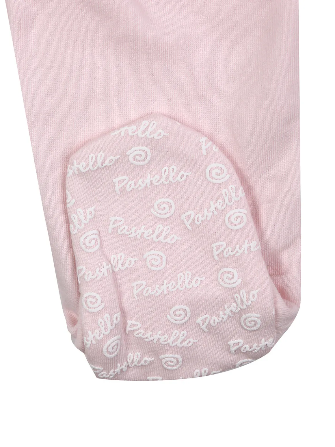 Pastello Pigiama intero da neonata con zip intera - rosa